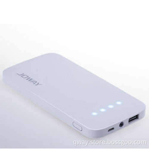 5,000mAh Power Bank with 5V/1,000mA Input, 500 Times Cycle Lifespan